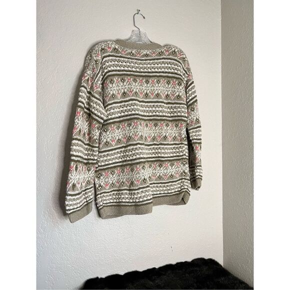 Vintage Ninon De Lenclos Womens Long Sleeve Button Front Cardigan Sweater Large - Picture 3 of 4